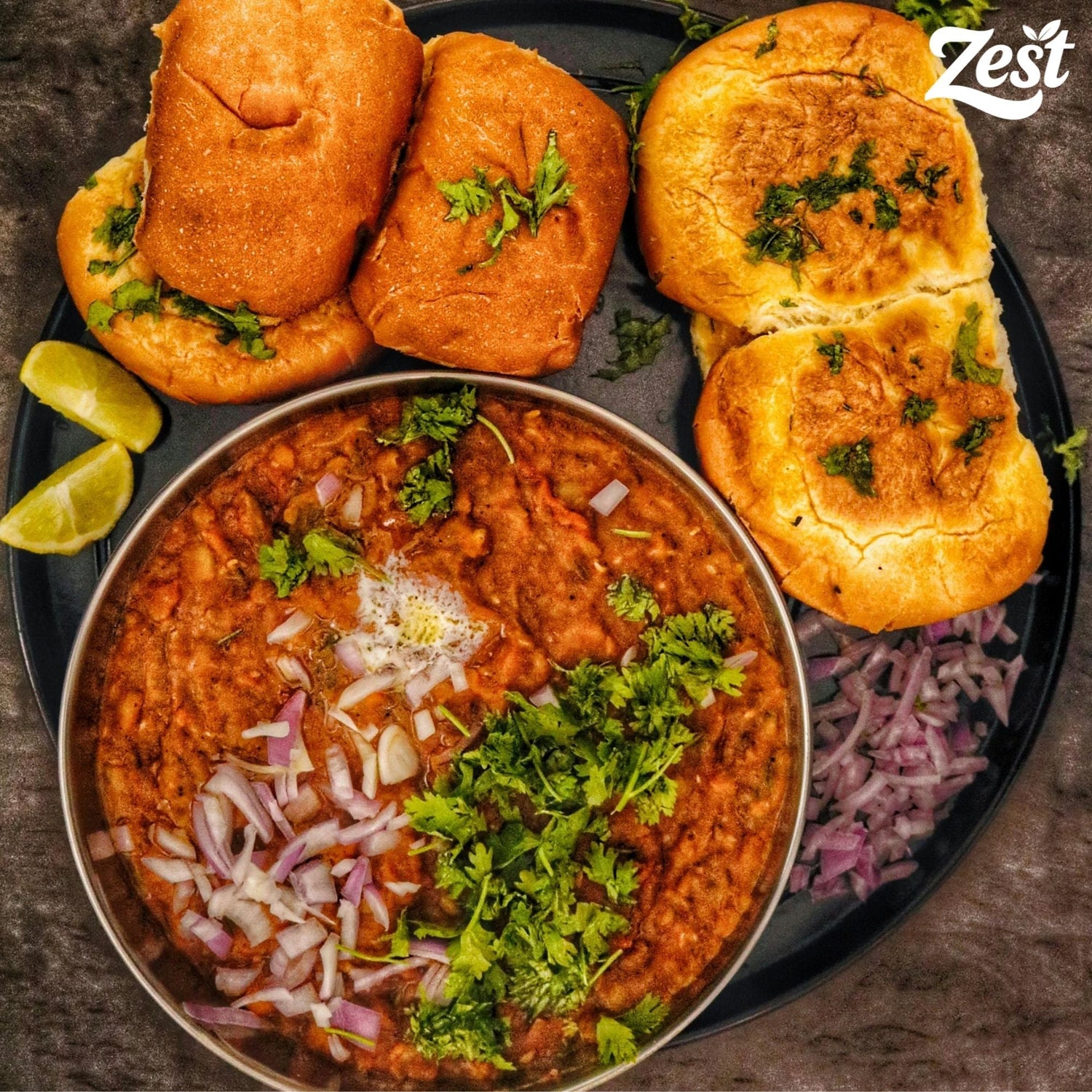 Mumbai Street Style Pav Bhaji Recipe by Zest Foods Pav Bhaji Masala