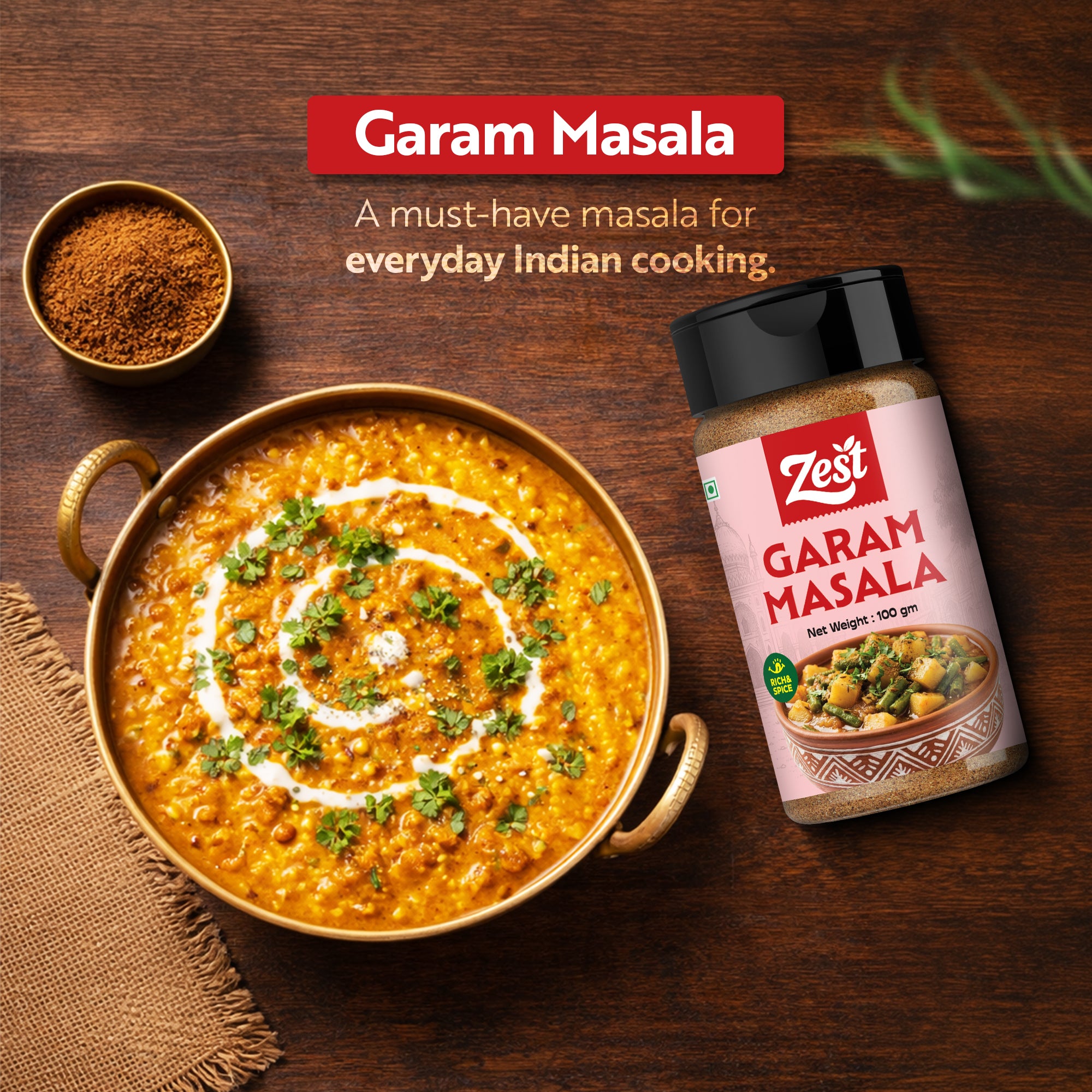Garam Masala by Zest – Premium Blended Indian Spice | 100g