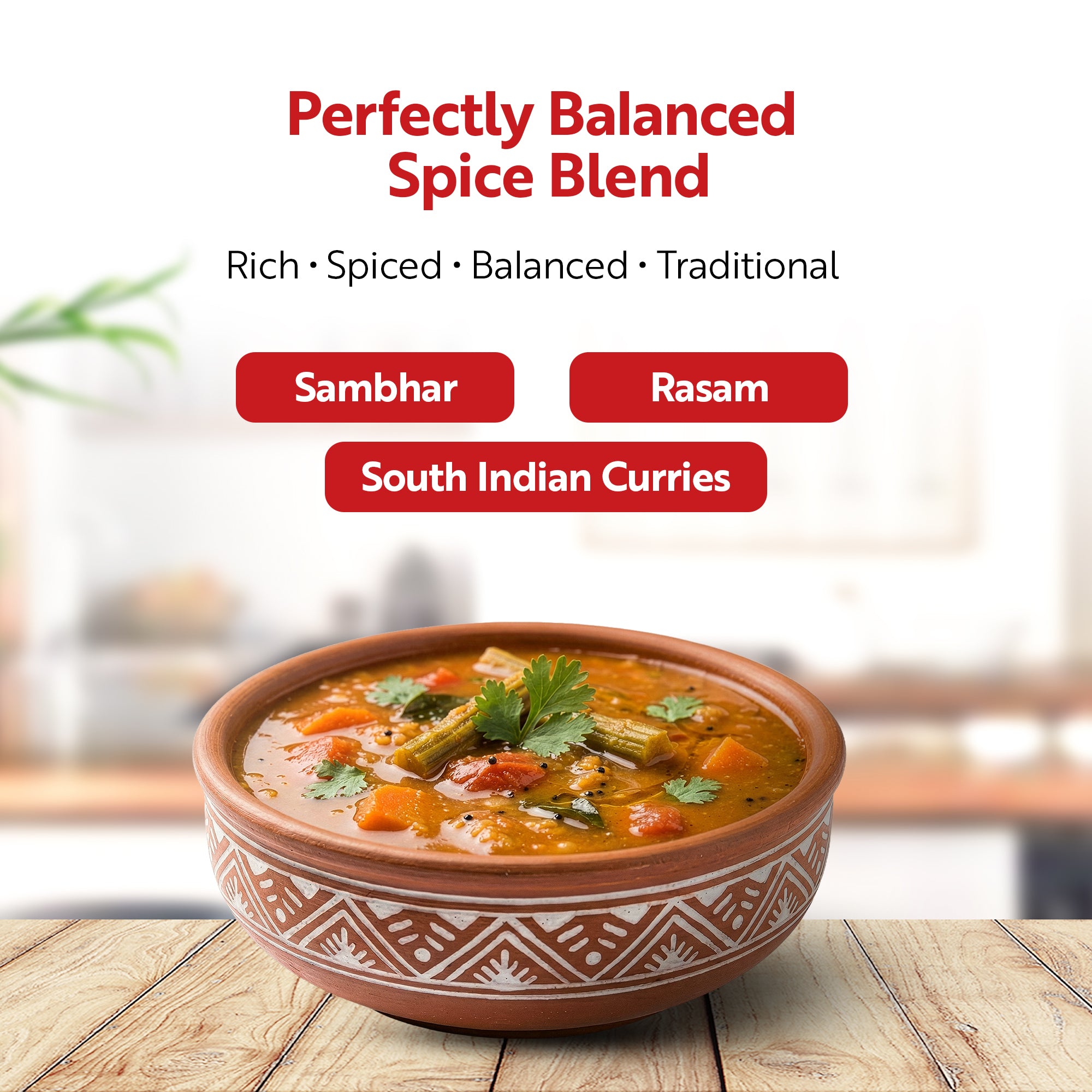 Zest Sambhar Masala – 100g | Authentic South Indian Spice Blend
