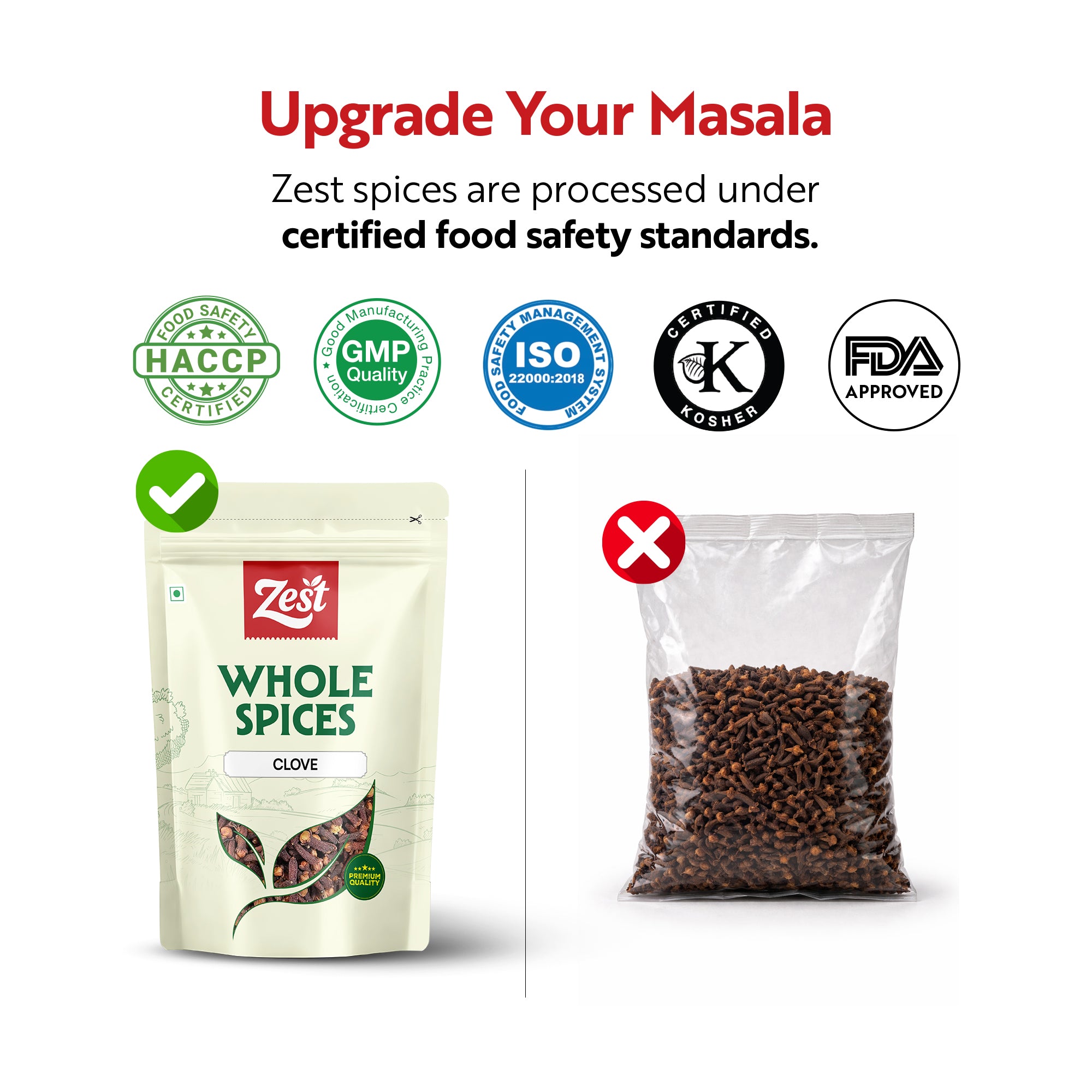 Clove – Pure, Aromatic Whole Spice | 100g | Zest