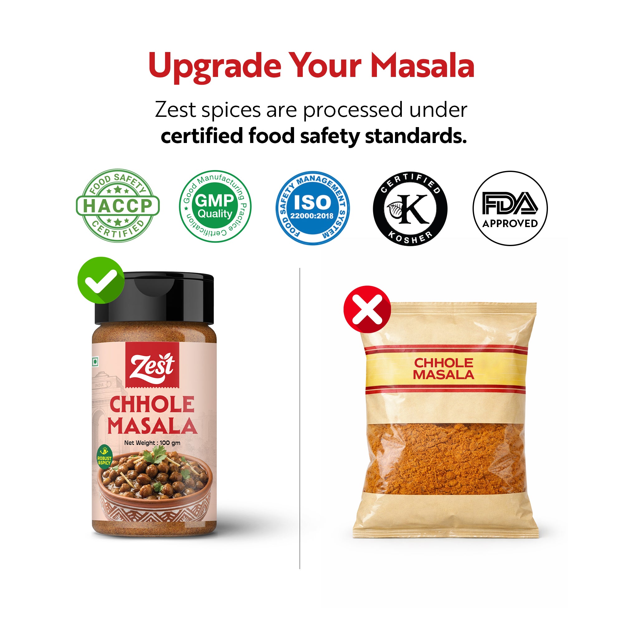 Chhole Masala By Zest – Authentic North Indian Spice Blend | 100g