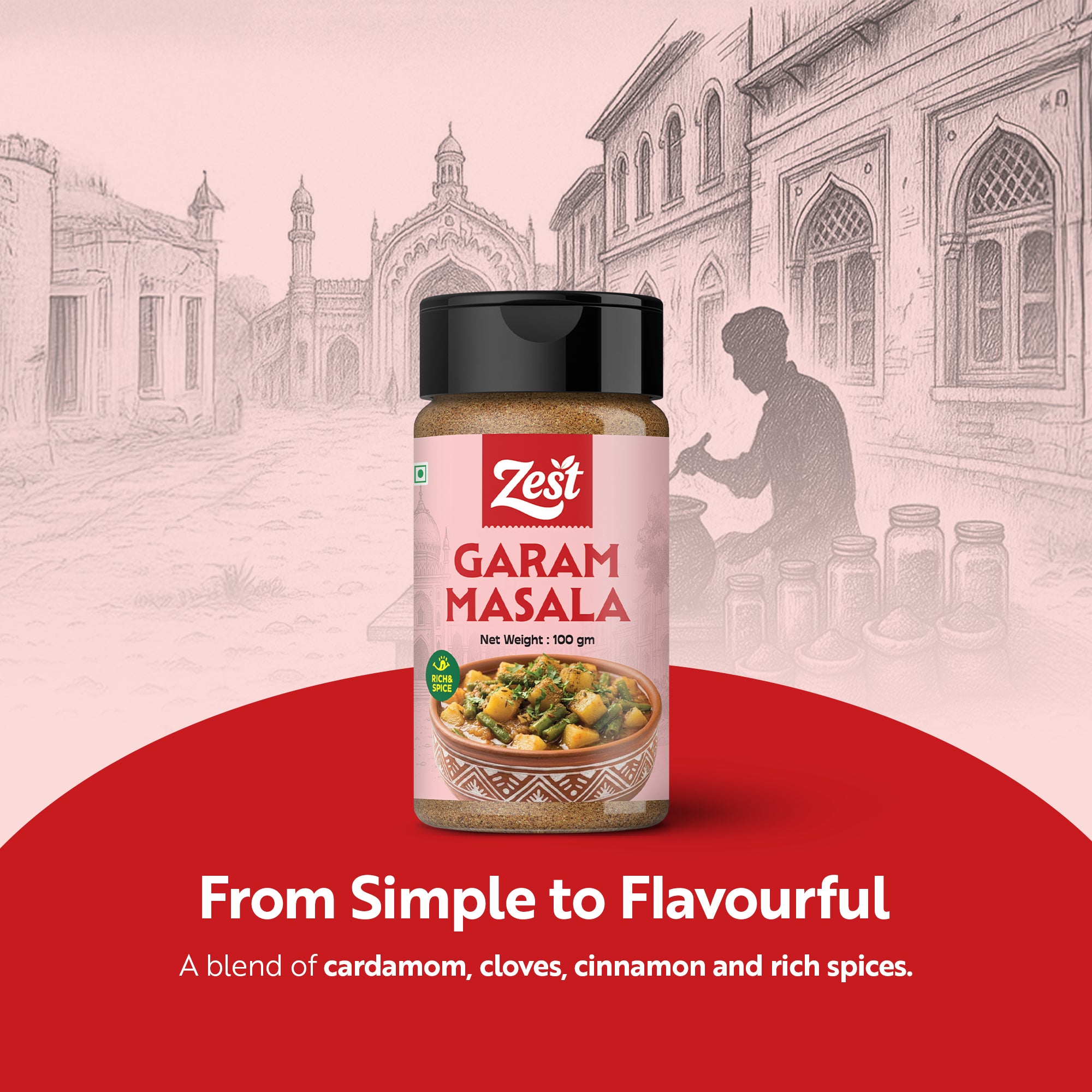 Garam Masala by Zest – Premium Blended Indian Spice | 100g