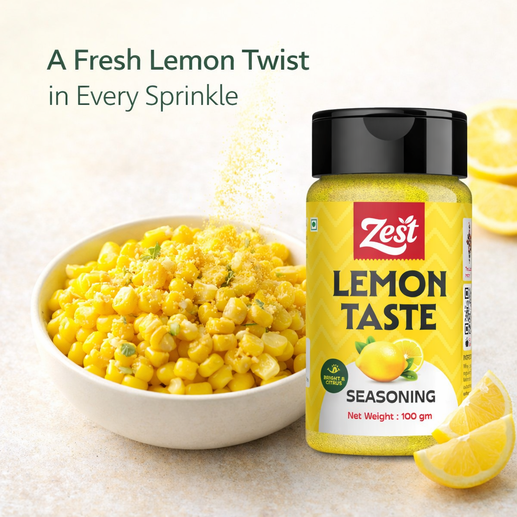 Lemon Taste Seasoning by ZEST | Zesty Citrus Spice Blend | 100g