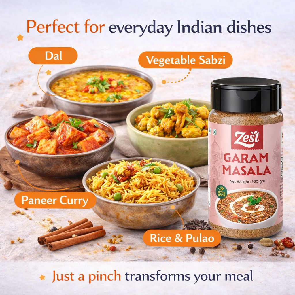 Garam Masala by Zest – Premium Blended Indian Spice | 100g