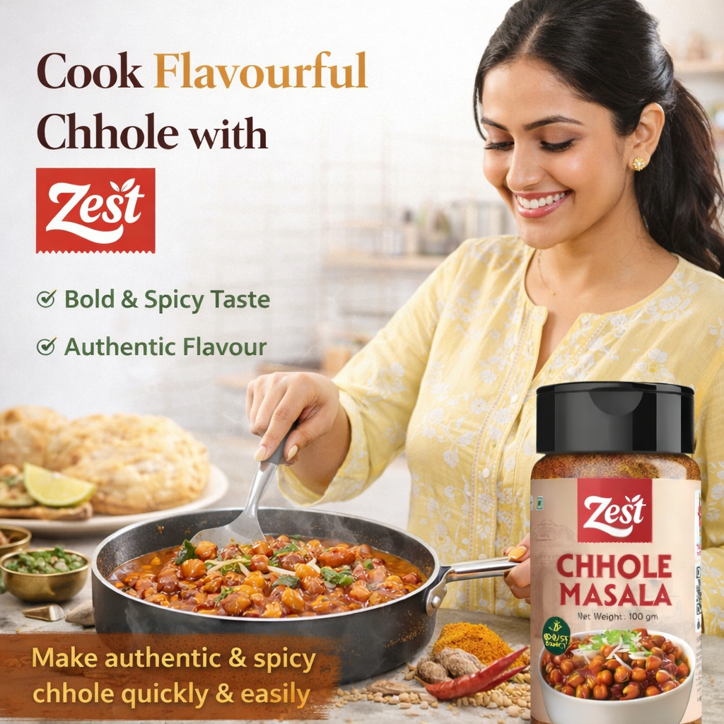 Chhole Masala By Zest – Authentic North Indian Spice Blend | 100g