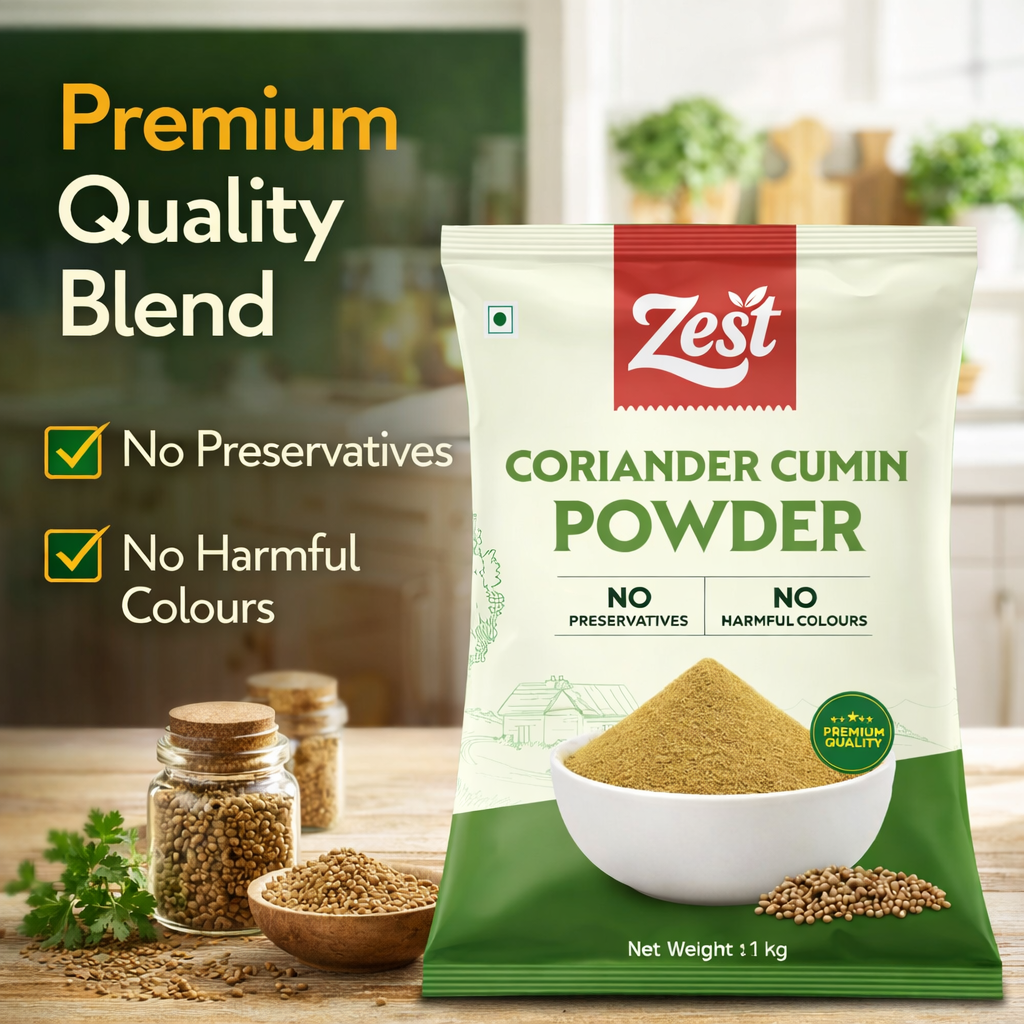Cumin Coriander Powder | Jeera Dhania Masala | Zest Foods