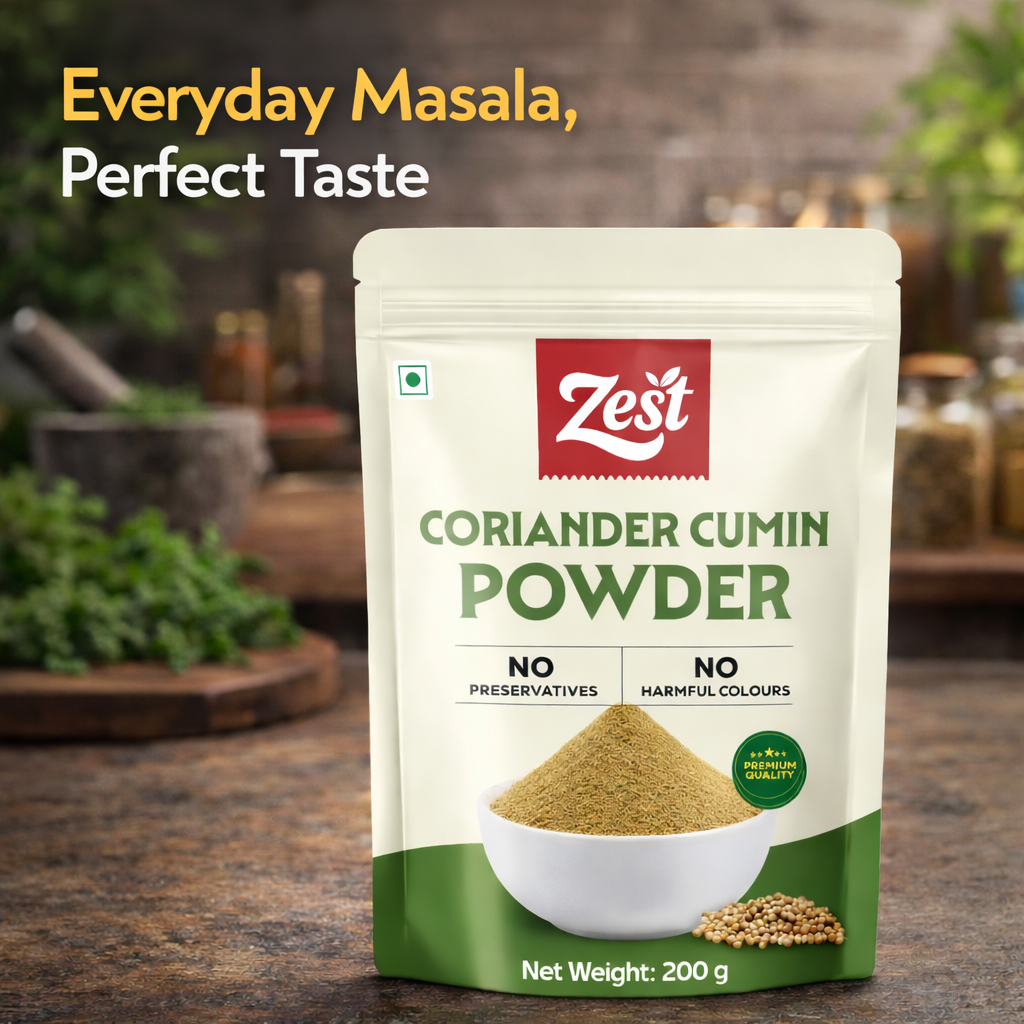 Cumin Coriander Powder | Jeera Dhania Masala | Zest Foods