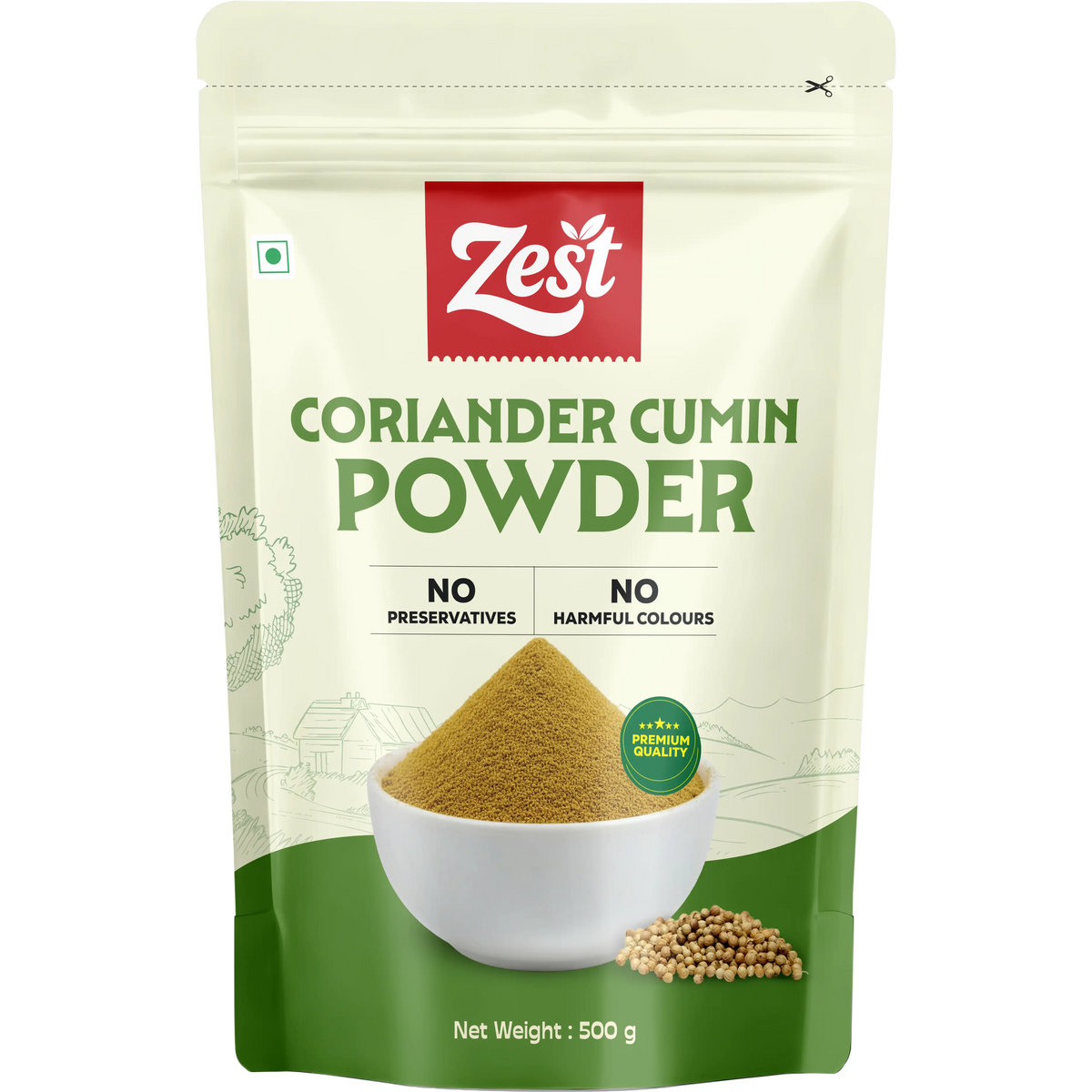Cumin Coriander Powder | Jeera Dhania Masala | Zest Foods